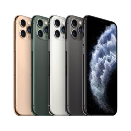 iphone 11 pro max reconditionné avec grand écran et triple appareil photo en finition élégante