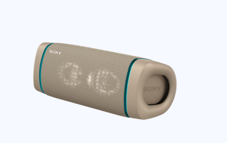 enceinte bluetooth sony xb33 extra bass noire avec éclairage led et design robuste portable extérieure