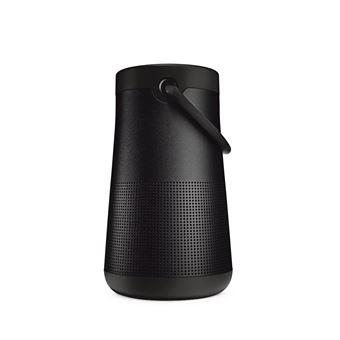 Enceinte bluetooth bose soundlink revolve ii sans fil noire avec son 360° immersif et design portable pour usage intérieur et extérieur.