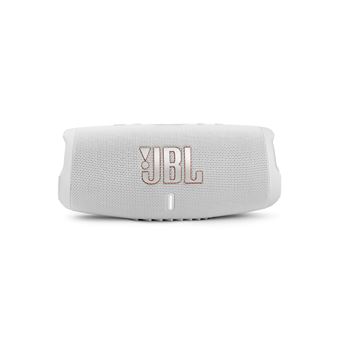 Enceinte JBL Charge 5 Bluetooth étanche avec powerbank - Blanc