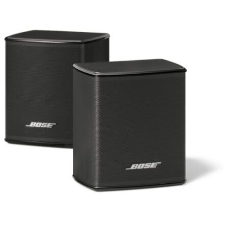 Image du Pack de 2 enceintes surround sans fil Bose Speakers 300 Noir, offrant un son surround immersif.