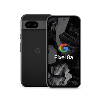 Google Pixel 8a – Smartphone compact et performant - Noir Volcanique, 128 Go