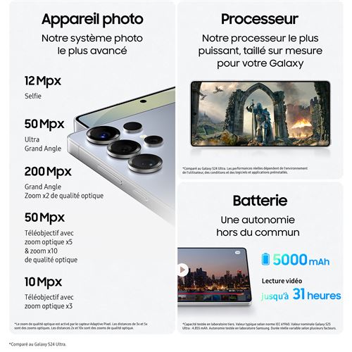 Samsung Galaxy S25 Ultra smartphone premium puissant – Image 6
