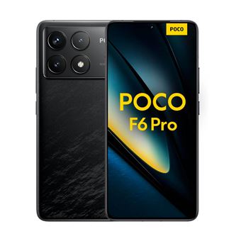 Image du Xiaomi Poco F6 Pro 5G 16 Go/1 To Noir, smartphone haut de gamme avec des performances exceptionnelles et une connectivité 5G.