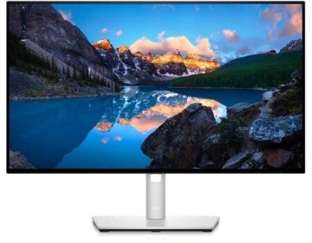 Écran de bureau gris et noir Dell UltraSharp U2422H de type moniteur full hd professionne