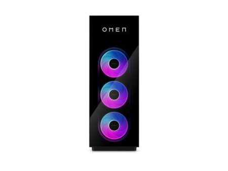 Tour pc gaming hp Omen Max 45L avec système Cryo Chamber, éclairage RGB et processeur Ryzen 9.