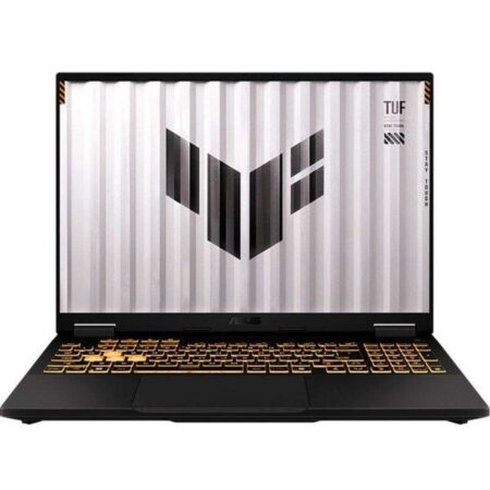 PC portable asus tuf gaming f16 avec écran 16 pouces, clavier RGB et processeur Intel Core i7.