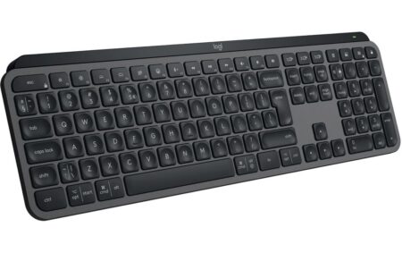 Clavier haut de gamme sans fil graphite clavier logitech mx keys s avec disposition qwertz suisse.