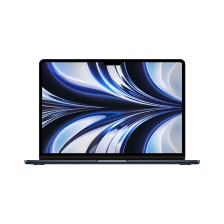 Macbook air 13 pouces m2 16 go 256 go montrant un ordinateur portable fin en aluminium avec écran lumineux et design léger adapté au travail mobile