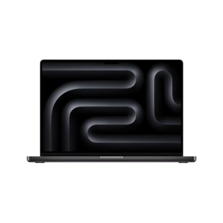 macbook pro 16 m4 pro noir sidéral avec écran 16 pouces liquid retina xdr et design aluminium premium sur bureau moderne professionnel