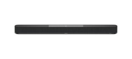 Image de la barre de son sennheiser ambeo plus anthracite avec son Dolby Atmos immersif et connectivité sans fil.
