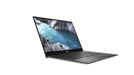 ordinateur portable dell xps 13 7390 compact en aluminium avec écran 13 pouces full hd et design premium sur bureau moderne professionnel