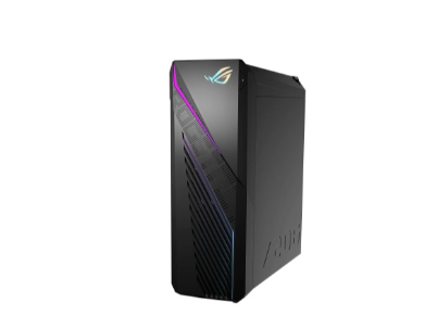 Tour fixe pc gaming asus ROG Strix G16CH avec éclairage RGB frontal et panneau vitré.Tour fixe pc gaming asus ROG Strix G16CH avec éclairage RGB frontal et panneau vitré.
