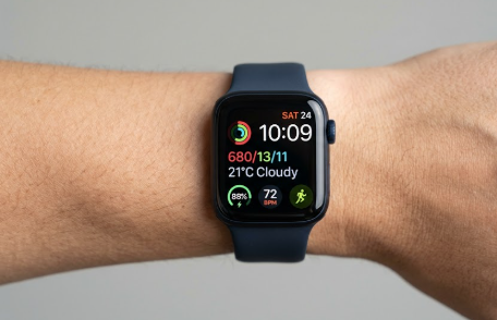 Apple Watch SE 3 GPS 40mm minuit : montre connectée – Image 2
