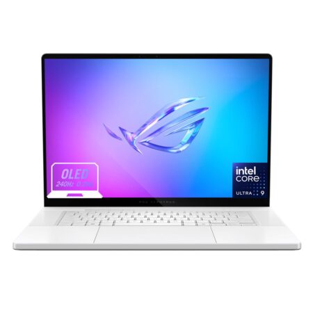 Ordinateur portable ASUS ROG Zephyrus G16 GU605CW-DR7W avec écran 16" OLED 240 Hz et processeur Intel® Core™, design compact et performant pour gaming et création