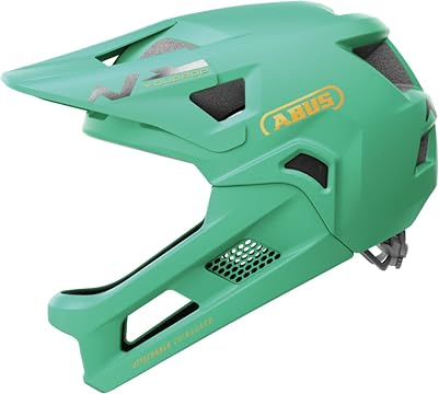 Casque VTT intégral enfant ABUS YouDrop FF sécurisé