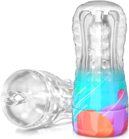 Image d’un masturbateurs masculins vaginette 3D ultra réaliste avec texture interne détaillée et design compact pour stimulation intime naturelle et confortable.