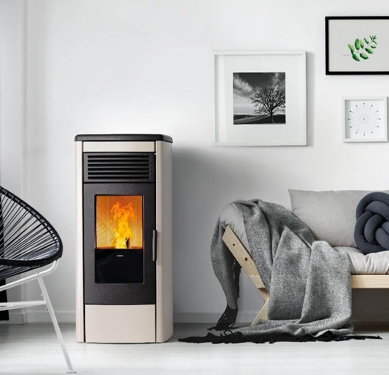 Poêle à granulés Klover Aura 80 Multi-Air Perla – Image 3