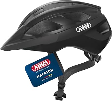 Casque de vélo de route ABUS Macator léger avec système de ventilation et réglage précis pour femmes et hommes.