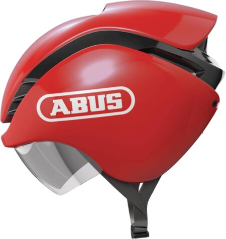 Casque de vélo triathlon abus gamechanger tri aérodynamique conçu pour performance et vitesse optimale en compétition de triathlon et cyclisme de course.