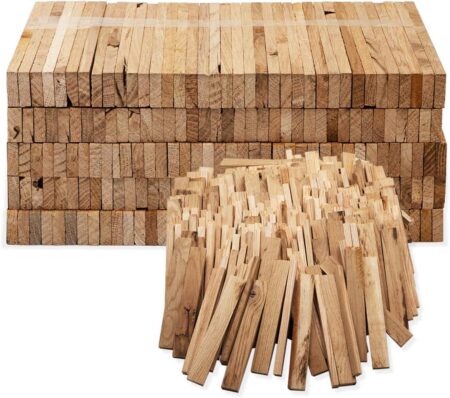 Allume-feu bois de chêne bio Aleko Premium 3,7 kg en bâtons naturels pour barbecue, cheminée et four à bois pour allumage rapide et écologique.