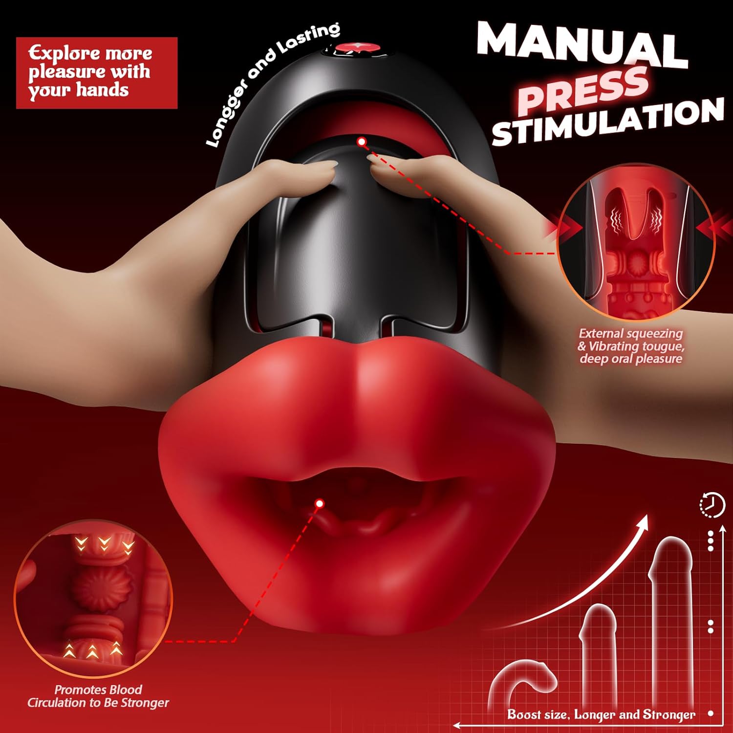 Masturbateur homme connecté app - sextoy réaliste Misiuya – Image 6