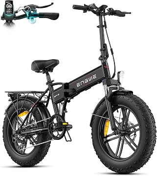 ENGWE vélo électrique pliable 48V 13Ah avec batterie amovible, pneus larges 20 x 4.0 et grande autonomie pour déplacements urbains et loisirs.ENGWE vélo électrique pliable 48V 13Ah avec batterie amovible, pneus larges 20 x 4.0 et grande autonomie pour déplacements urbains et loisirs.