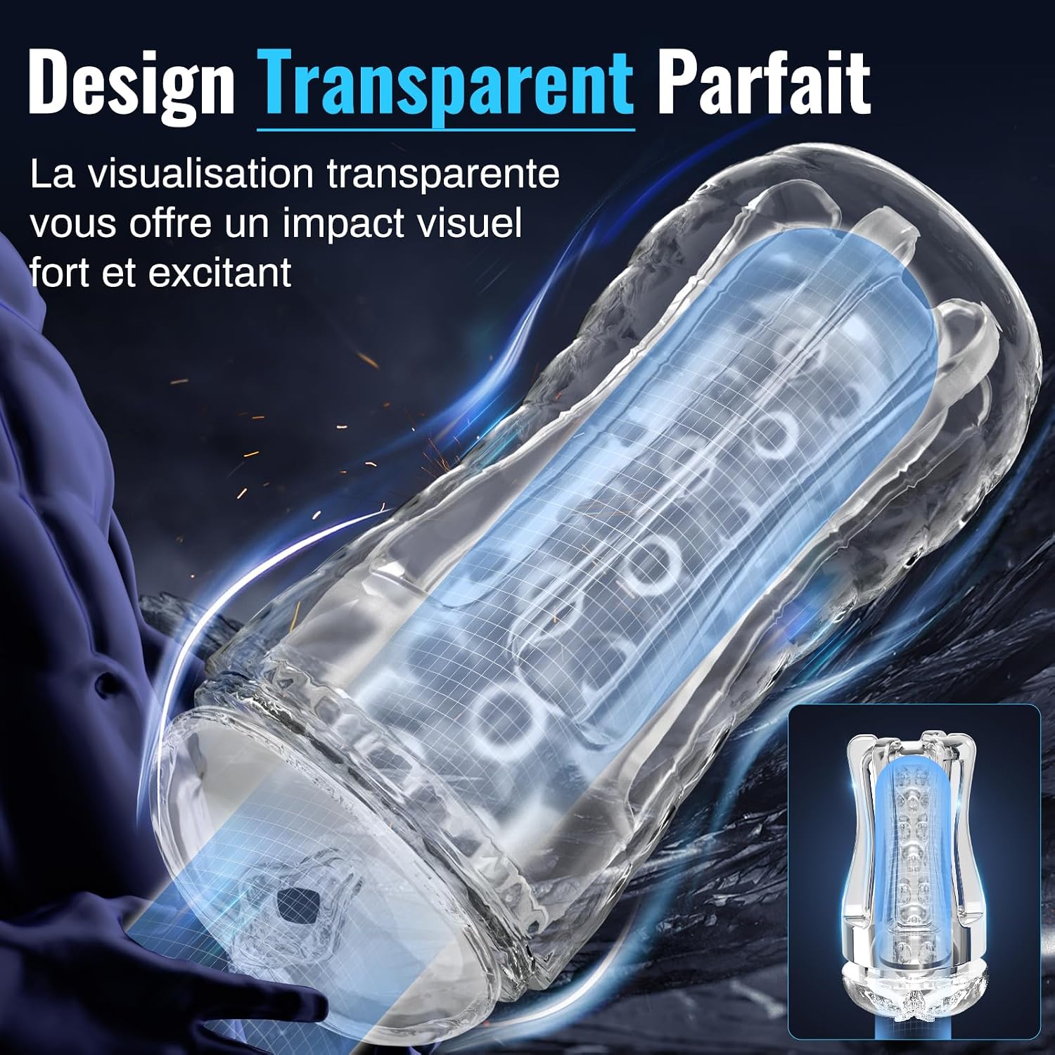 Masturbateurs masculins vaginette 3D ultra réaliste – Image 2