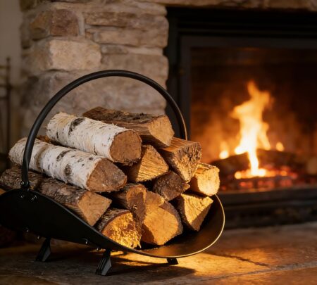 Étagère en fer noire légère avec structure métallique compacte 40x48x40 cm idéale pour rangement intérieur moderne et organisation de maison.