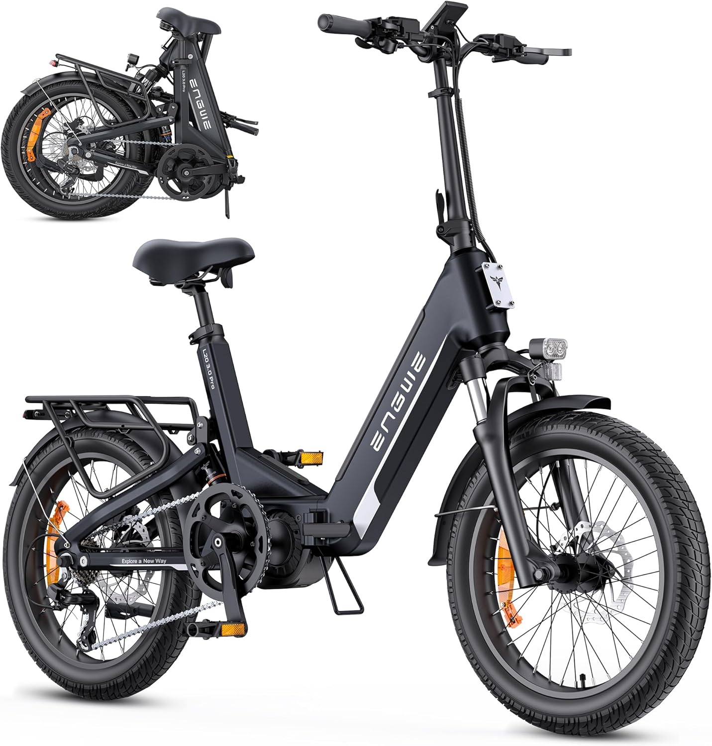 Vélo électrique ENGWE autonomie 160 km connecté – Image 2