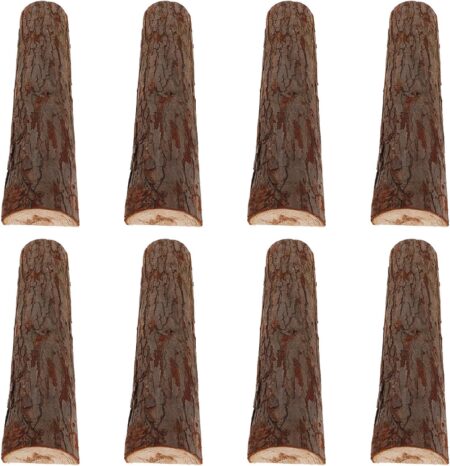 Bûches décoratives en bois séché pour cheminée 8 Gadpi