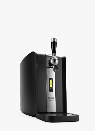 Tireuse à bière philips perfectdraft avec système de refroidissement et fût de 6 litres pour servir une bière pression fraîche à domicile.
