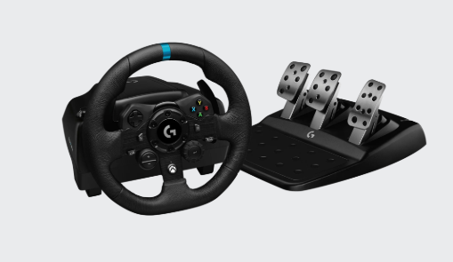 Volant Logitech G923 pour simulation de conduite réaliste – Image 6