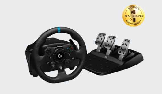Volant Logitech G923 pour simulation de conduite réaliste – Image 5