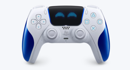 Manette édition limitée ASTRO BOT Joyful pour PlayStation 5 avec design collector exclusif inspiré du célèbre personnage ASTRO BOT.
