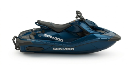 Sea-Doo GTX Limited 300 2026 de luxe naviguant sur l'eau avec équipements premium et moteur haute performance.