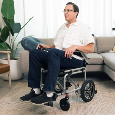 Journey Air 2026 fauteuil roulant électrique pliable léger – Image 3