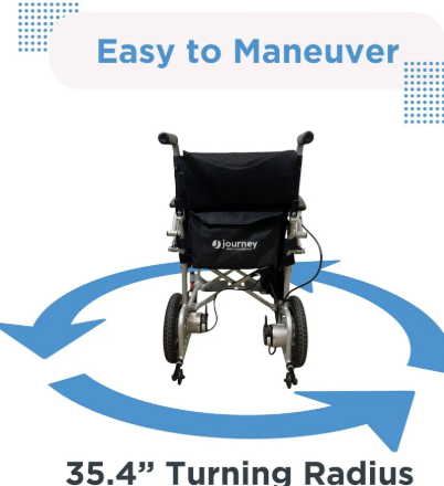 Journey Air 2026 fauteuil roulant électrique pliable léger – Image 4