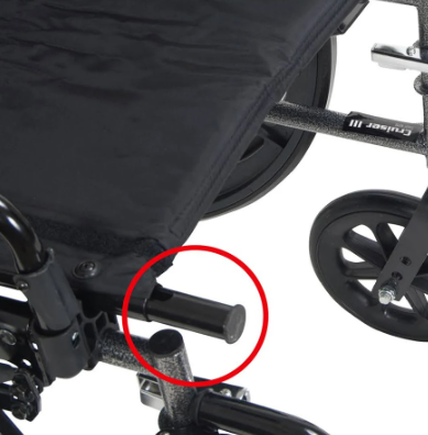 Drive Medical Cruiser X4 fauteuil roulant manuel robuste – Image 6