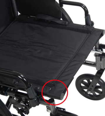 Drive Medical Cruiser X4 fauteuil roulant manuel robuste – Image 3