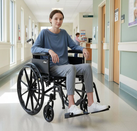 Drive Medical Cruiser X4 fauteuil roulant manuel robuste – Image 2